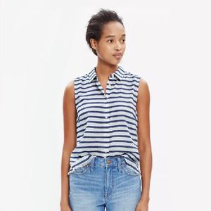 Madewell Moment Shirt in Stripe